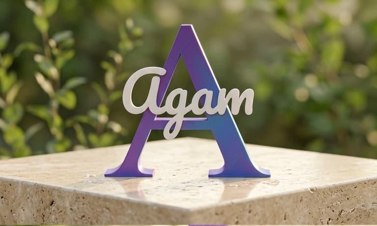Personalized Letter Name Stand