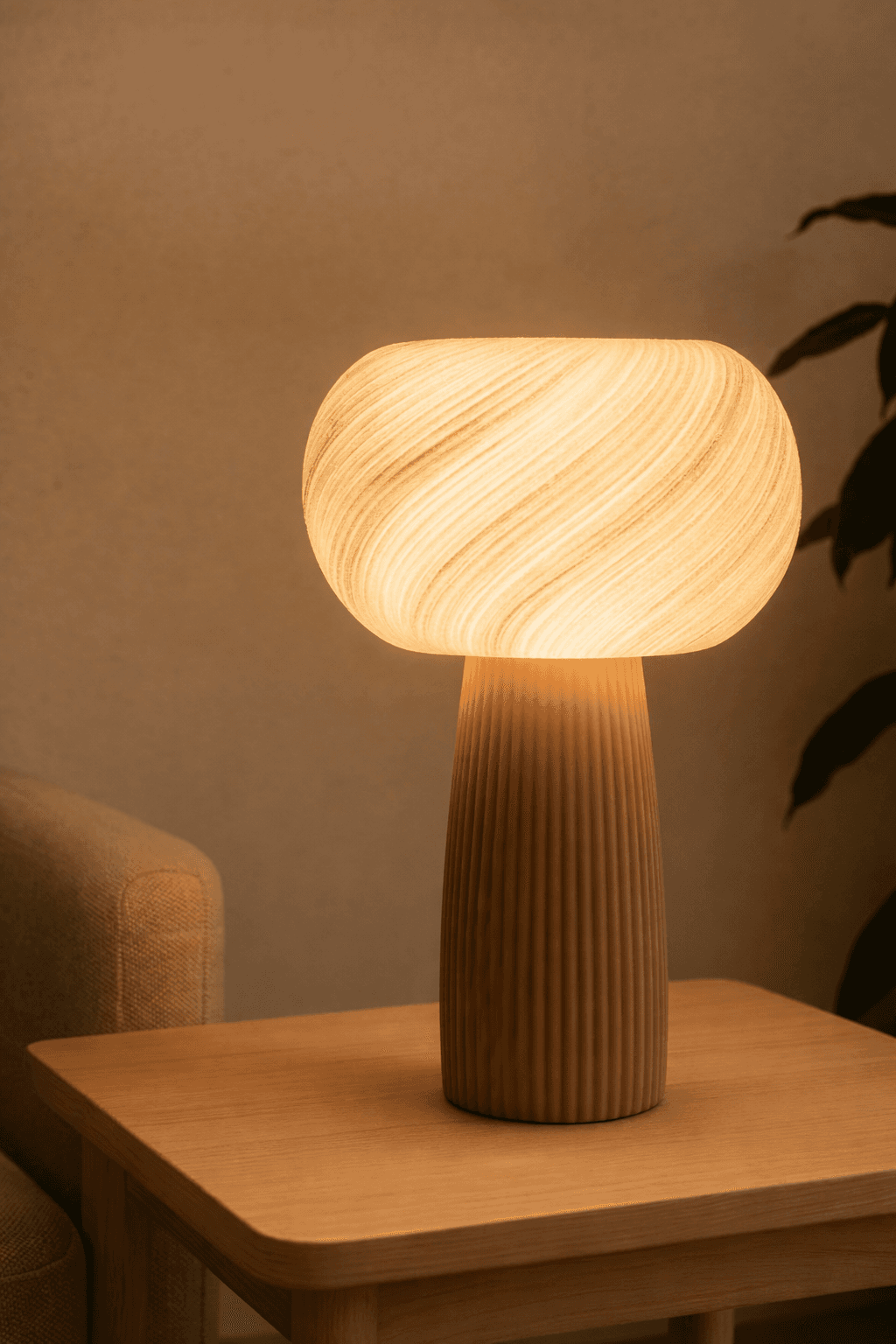 Aurora Wave Table Lamp
